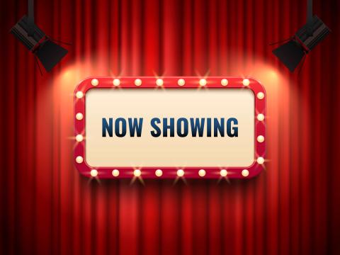 Now showing marquee