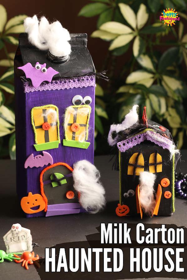 milk carton haunted house