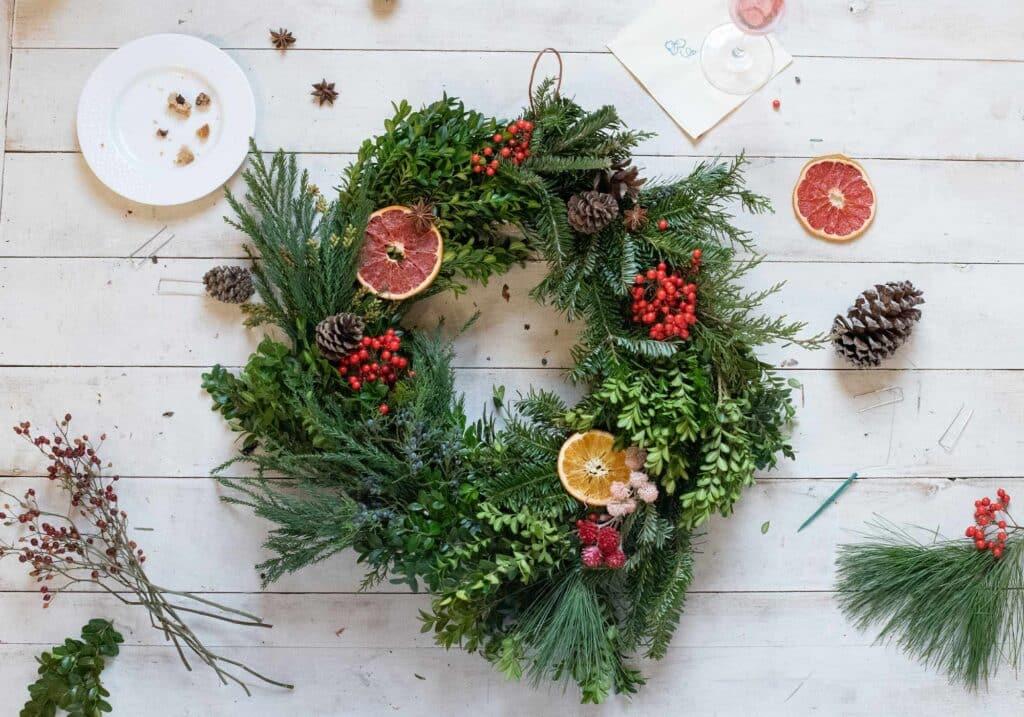 holiday wreath
